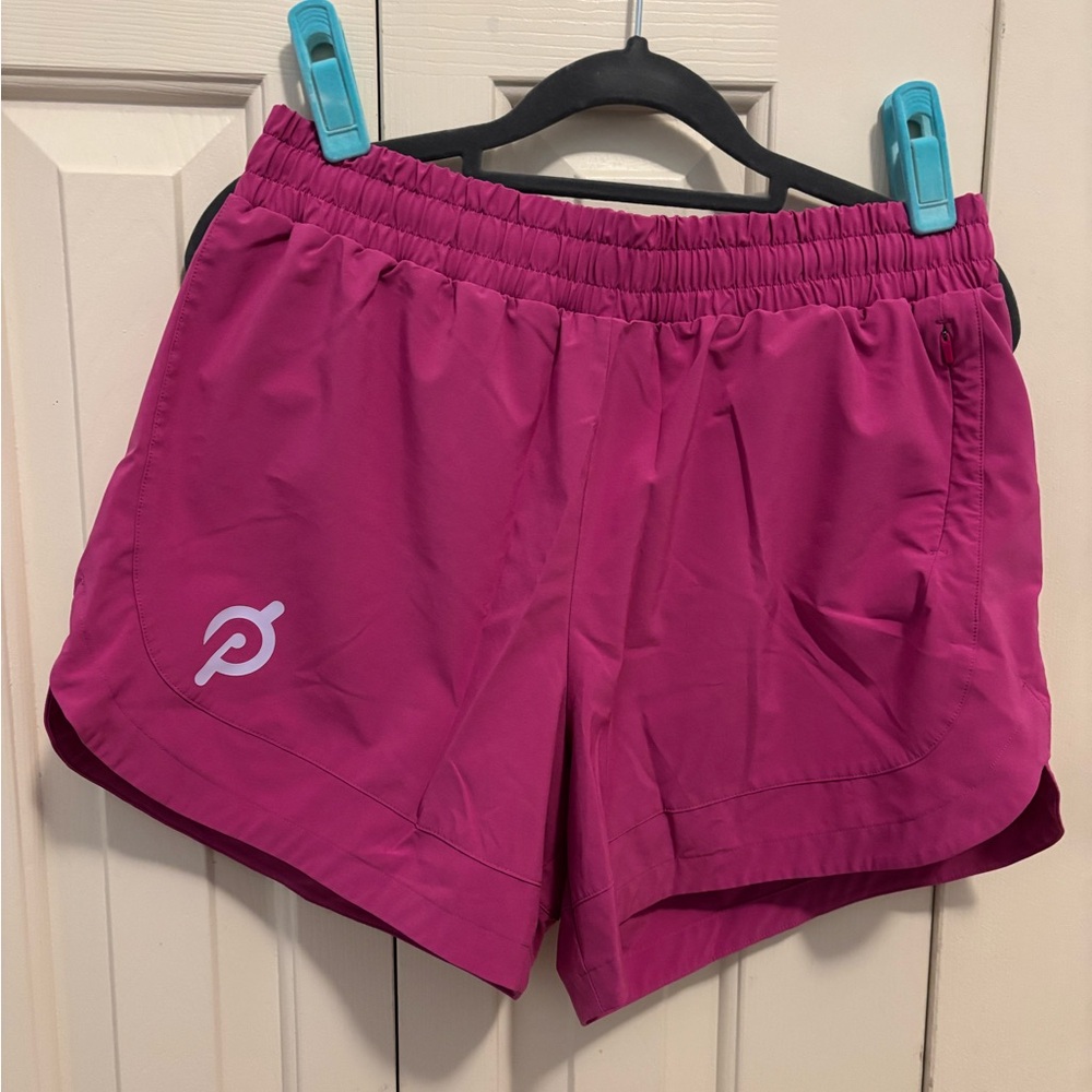 Peloton Women's Pink Athletic Shorts